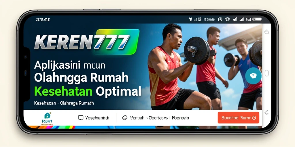 Antarmuka KEREN777 yang intuitif untuk olahraga rumah.